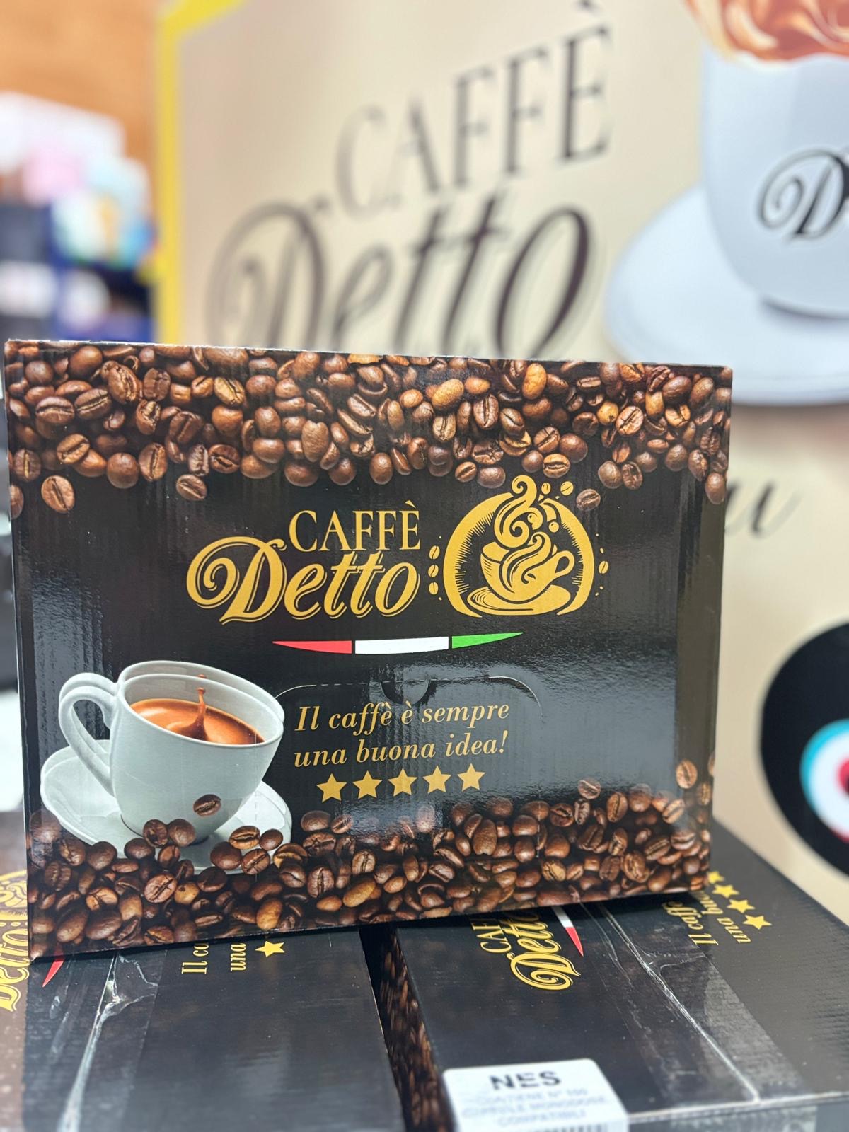 Capsule Caffè Detto – Cremosa & Decaffeinato – Compatibili Nespresso®